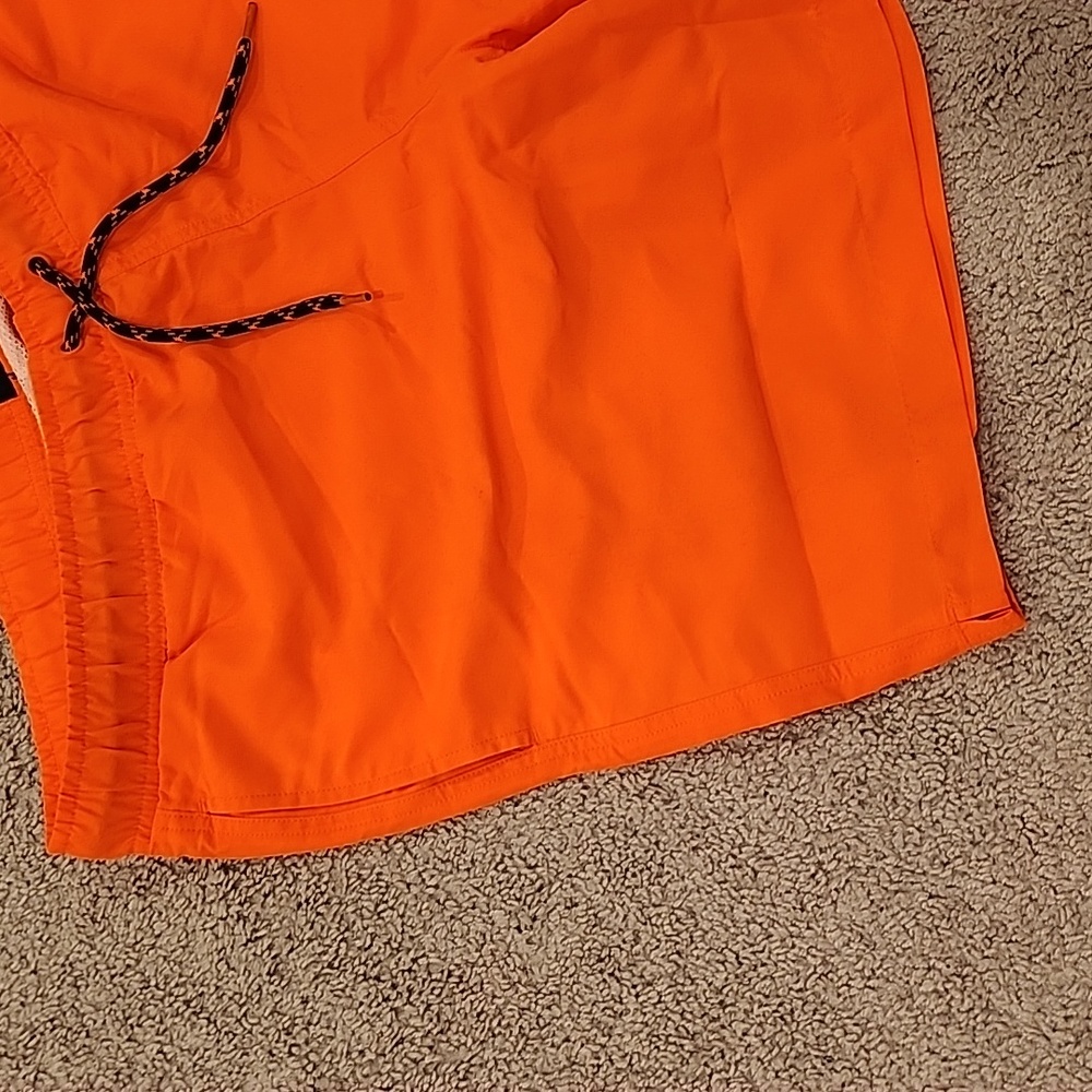 Fashion Nova Men - Montez Volley Swim Trunk - XL - new with tags - orange - Picture 8 of 12